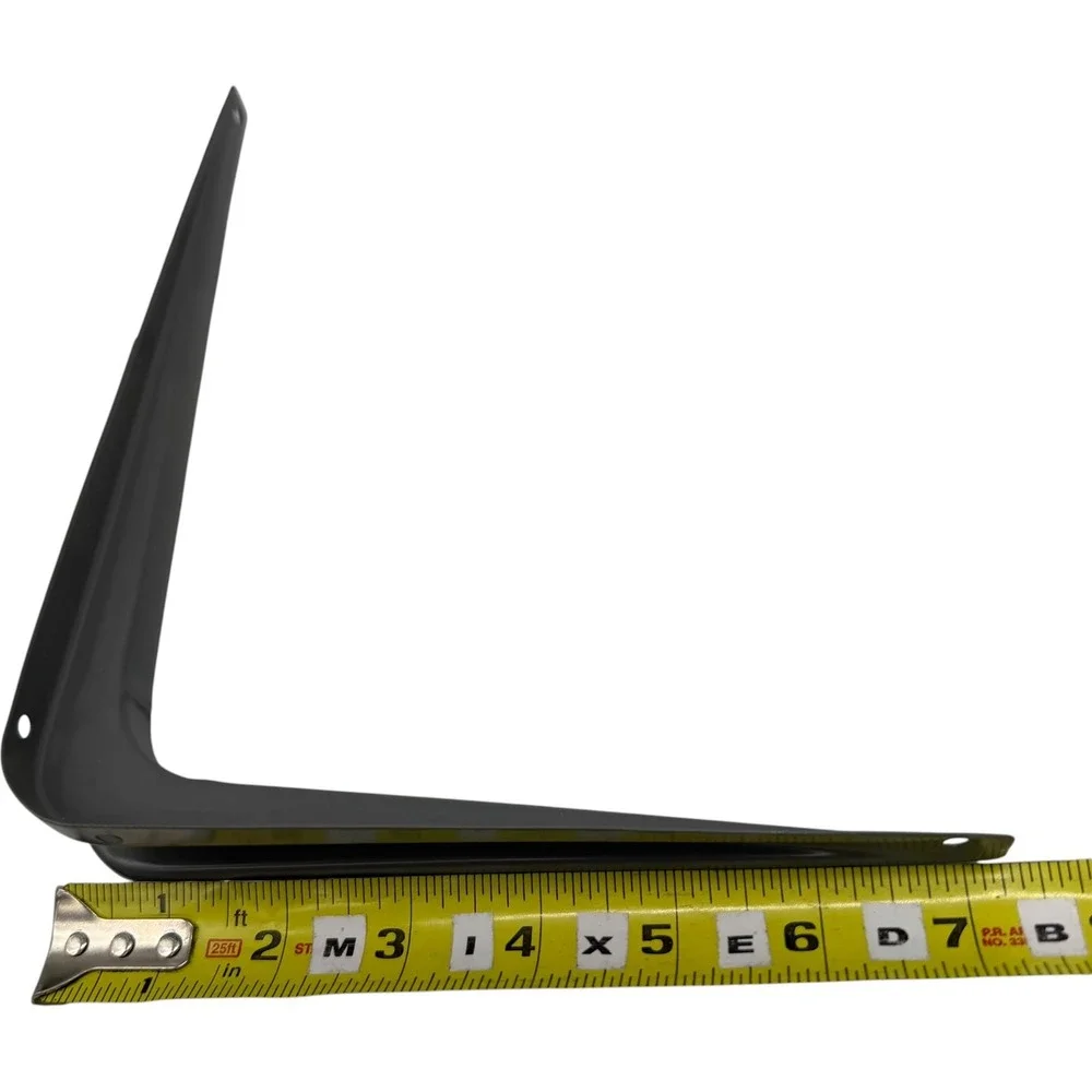 Everbuilt 242 101 Shelf Bracket 8x10 Grey‎ Steel 100lb Load Limit New